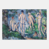 Paul Cezanne - Bathers Masterpiece Selection Geschenkpapier Set (Vorderseite 2)
