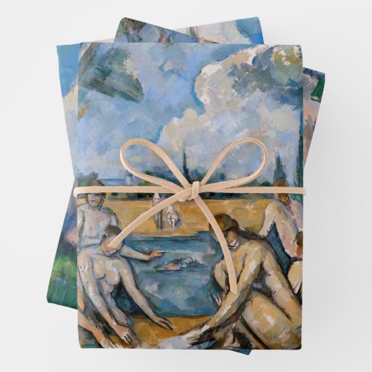 Paul Cezanne - Bathers Masterpiece Selection Geschenkpapier Set (Beispiel)