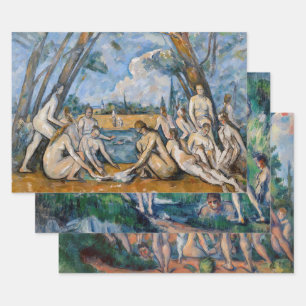 Paul Cezanne - Bathers Masterpiece Selection Geschenkpapier Set