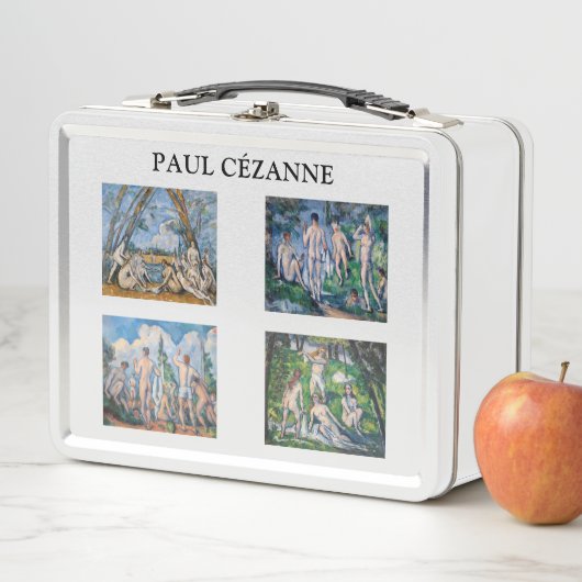 Paul Cezanne - Bathers Masterpiece Selection Metall Brotdose (Beispiel)