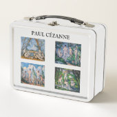 Paul Cezanne - Bathers Masterpiece Selection Metall Brotdose (Vorderseite)