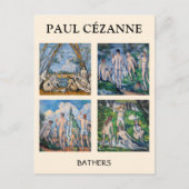 Paul Cezanne - Bathers Masterpiece Selection Postkarte (Vorderseite)