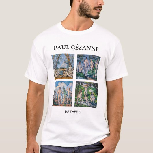 Paul Cezanne - Bathers Masterpiece Selection T-Shirt (Vorderseite)
