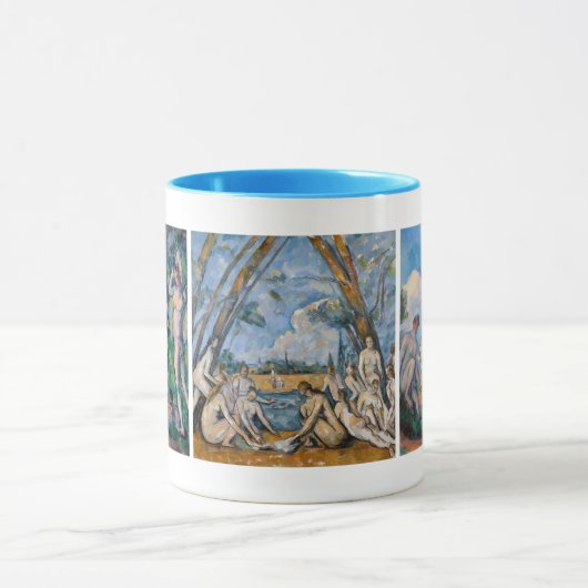Paul Cezanne - Bathers Masterpiece Selection Tasse (Zentrum)