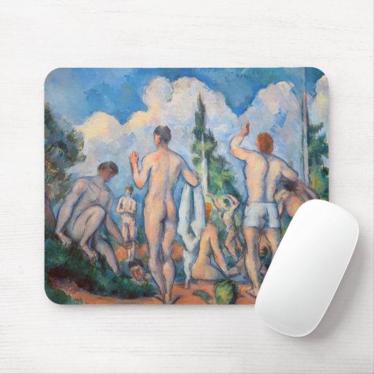 Paul Cezanne - Bathers Mousepad (Mit Mouse)