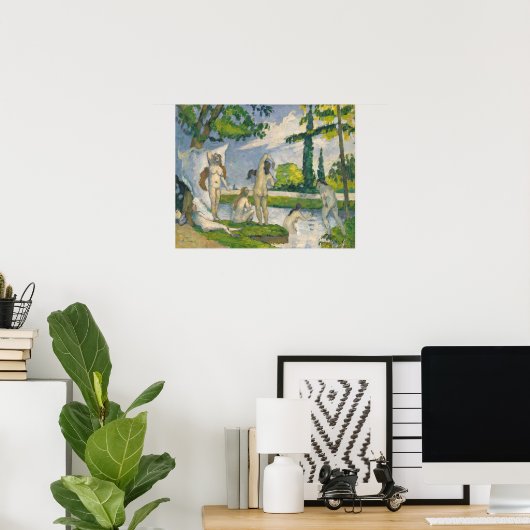 Paul Cezanne | Bathers Poster (Heimbüro)