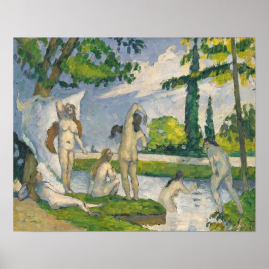 Paul Cezanne | Bathers Poster (Vorne)