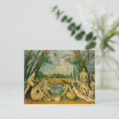 Paul Cezanne - Bathers Postkarte (Stehend Vorderseite)