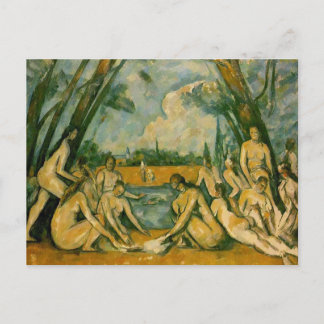 Paul Cezanne - Bathers Postkarte
