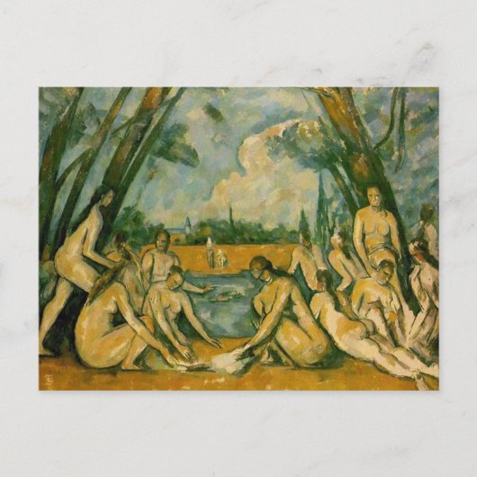 Paul Cezanne - Bathers Postkarte (Vorderseite)
