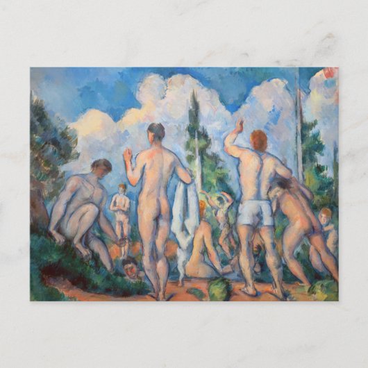 Paul Cezanne - Bathers Postkarte (Vorderseite)