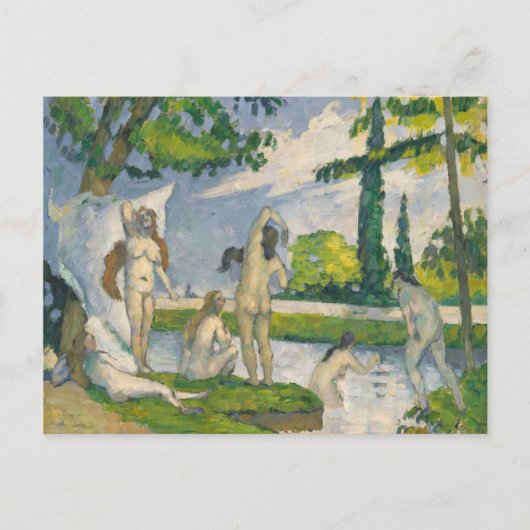 Paul Cezanne | Bathers Postkarte (Vorderseite)
