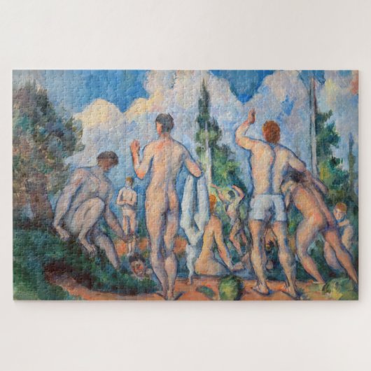 Paul Cezanne - Bathers Puzzle (Horizontal)