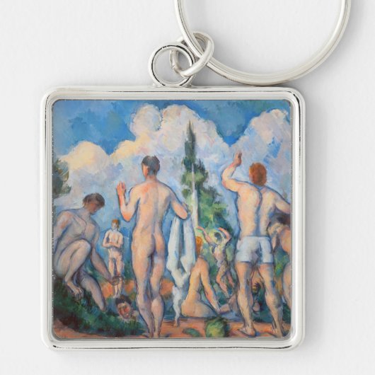 Paul Cezanne - Bathers Schlüsselanhänger (Vorne)