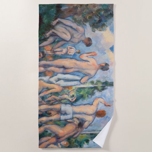 Paul Cezanne - Bathers Strandtuch (Vorderseite)