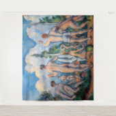 Paul Cezanne - Bathers Wandteppich (Vorderseite)
