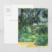 Paul Cezanne | Blue Landscape, c.1903 Postkarte (Vorne/Hinten)