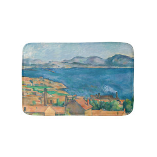 Paul Cezanne - Bucht von Marseille, von Estaque au Badematte