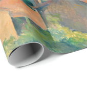 Paul Cezanne - Bucht von Marseille, von Estaque au Geschenkpapier (Rolleneckpunkt)