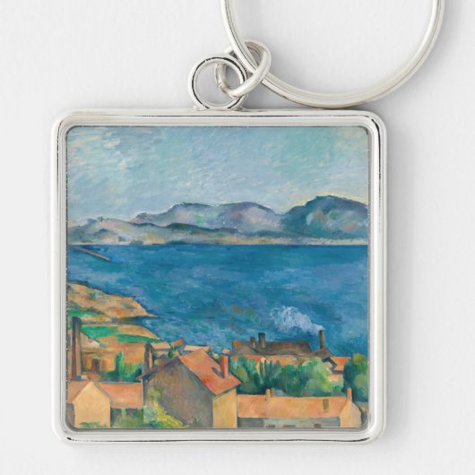 Paul Cezanne - Bucht von Marseille, von Estaque au Schlüsselanhänger (Vorne)