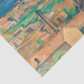Paul Cezanne - Bucht von Marseille, von Estaque au Seidenpapier (Detail)