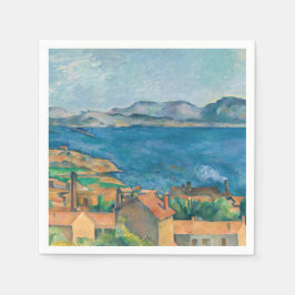 Paul Cezanne - Bucht von Marseille, von Estaque au Serviette