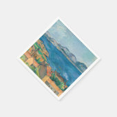Paul Cezanne - Bucht von Marseille, von Estaque au Serviette (Ecke)