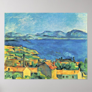 Paul Cezanne - Bucht von Marseille von LEstaque Poster