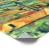 Paul Cezanne - Bucht von Marseille von LEstaque Poster (Ecke)