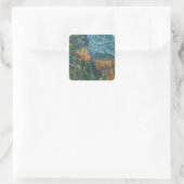 Paul Cezanne Chateau Noir, 1900-04 (Öl wird gepump Quadratischer Aufkleber (Tasche)