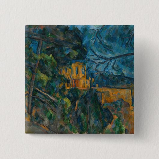 Paul Cezanne - Chateau Noir Button (Vorderseite)