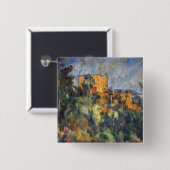 Paul Cezanne - Chateau Noir Button (Vorne & Hinten)