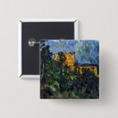 Paul Cezanne - Chateau Noir Button (Vorne & Hinten)
