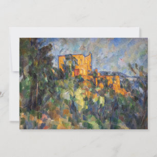Paul Cezanne - Chateau Noir Einladung