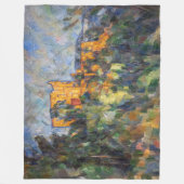 Paul Cezanne - Chateau Noir Fleecedecke (Vorderseite)
