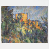 Paul Cezanne - Chateau Noir Fleecedecke (Vorderseite (Horizontal))