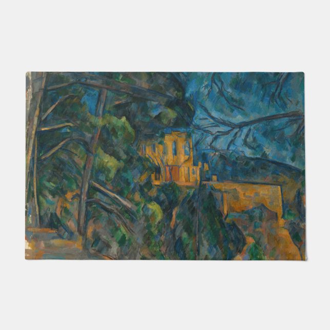 Paul Cezanne - Chateau Noir Fußmatte (Vorderseite)