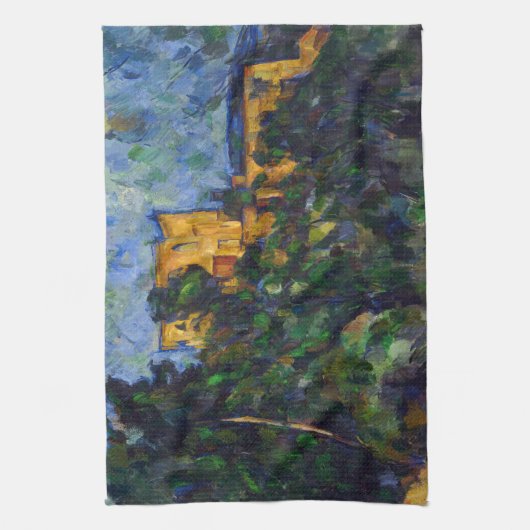 Paul Cezanne - Chateau Noir Geschirrtuch (Vertikal)