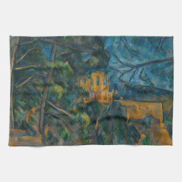 Paul Cezanne - Chateau Noir Geschirrtuch