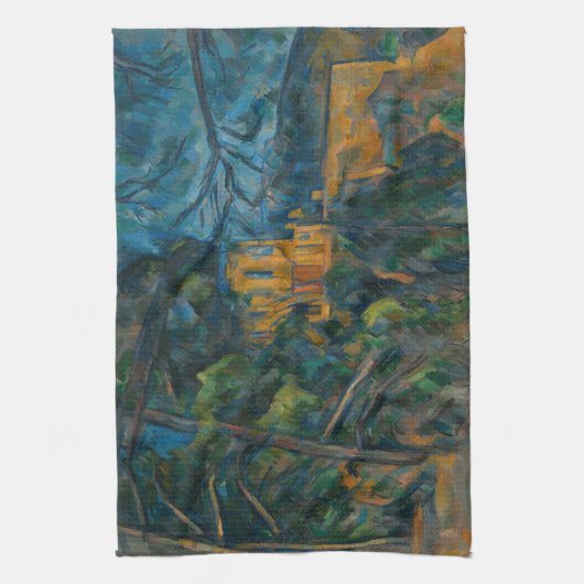 Paul Cezanne - Chateau Noir Geschirrtuch (Vertikal)