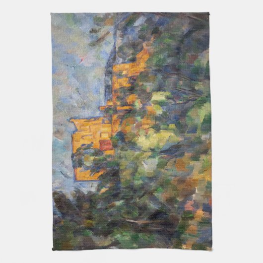 Paul Cezanne - Chateau Noir Geschirrtuch (Vertikal)