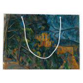 Paul Cezanne - Chateau Noir Große Geschenktüte (Rückseite)