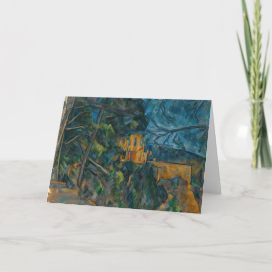 Paul Cezanne - Chateau Noir Karte (Vorderseite)