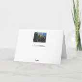 Paul Cezanne - Chateau Noir Karte (Rückseite)