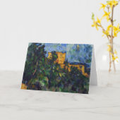 Paul Cezanne - Chateau Noir Karte (Gelbe Blume)