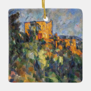Paul Cezanne - Chateau Noir Keramikornament