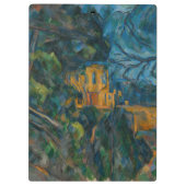 Paul Cezanne - Chateau Noir Klemmbrett (Rückseite)