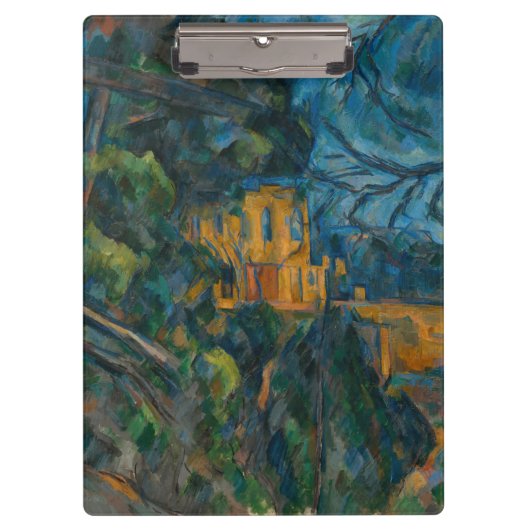 Paul Cezanne - Chateau Noir Klemmbrett (Vorderseite)