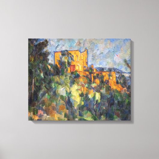 Paul Cezanne - Chateau Noir Leinwanddruck (Vorderseite)