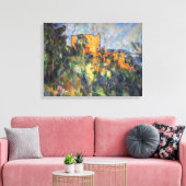 Paul Cezanne - Chateau Noir Leinwanddruck (Insitu (Wohnzimmer))